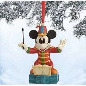 Disney 2014 Sketchbook Band Concert Conductor BANDLEADER Mickey Mouse Ornament
